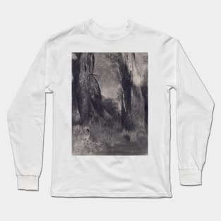 The Trees by Odilon Redon Long Sleeve T-Shirt